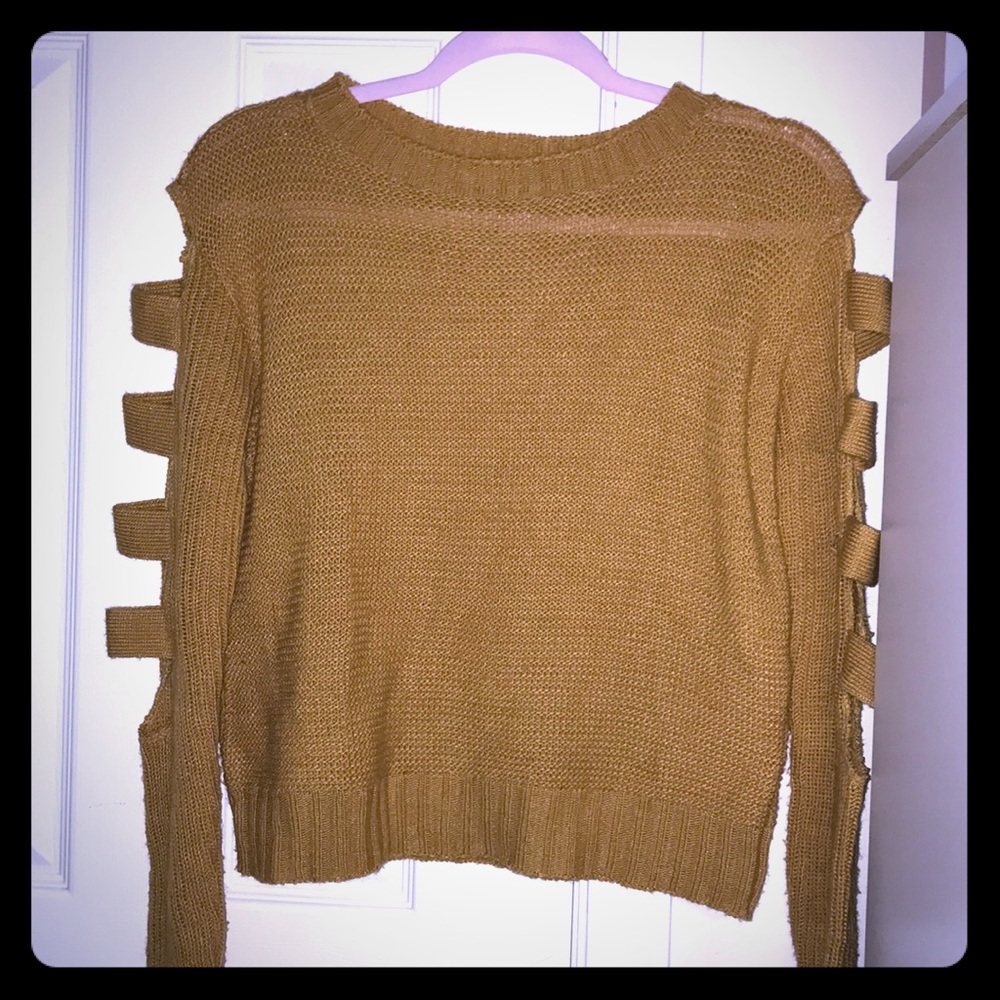 Yellow sweater